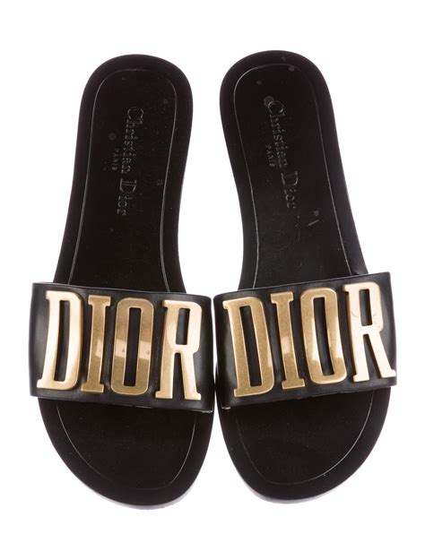 dior womens slides|christian Dior slides for sale.